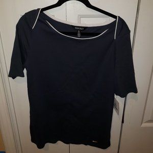 Ellen Tracy Black Pullover Large